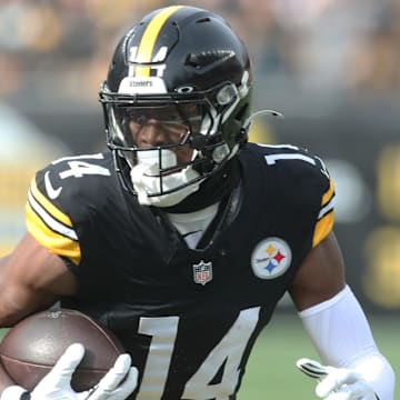 Steelers WR George Pickens has missed the last three games with a hamstring injury.