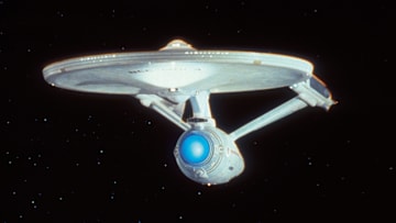 On the set of Star Trek V: The Final Frontier