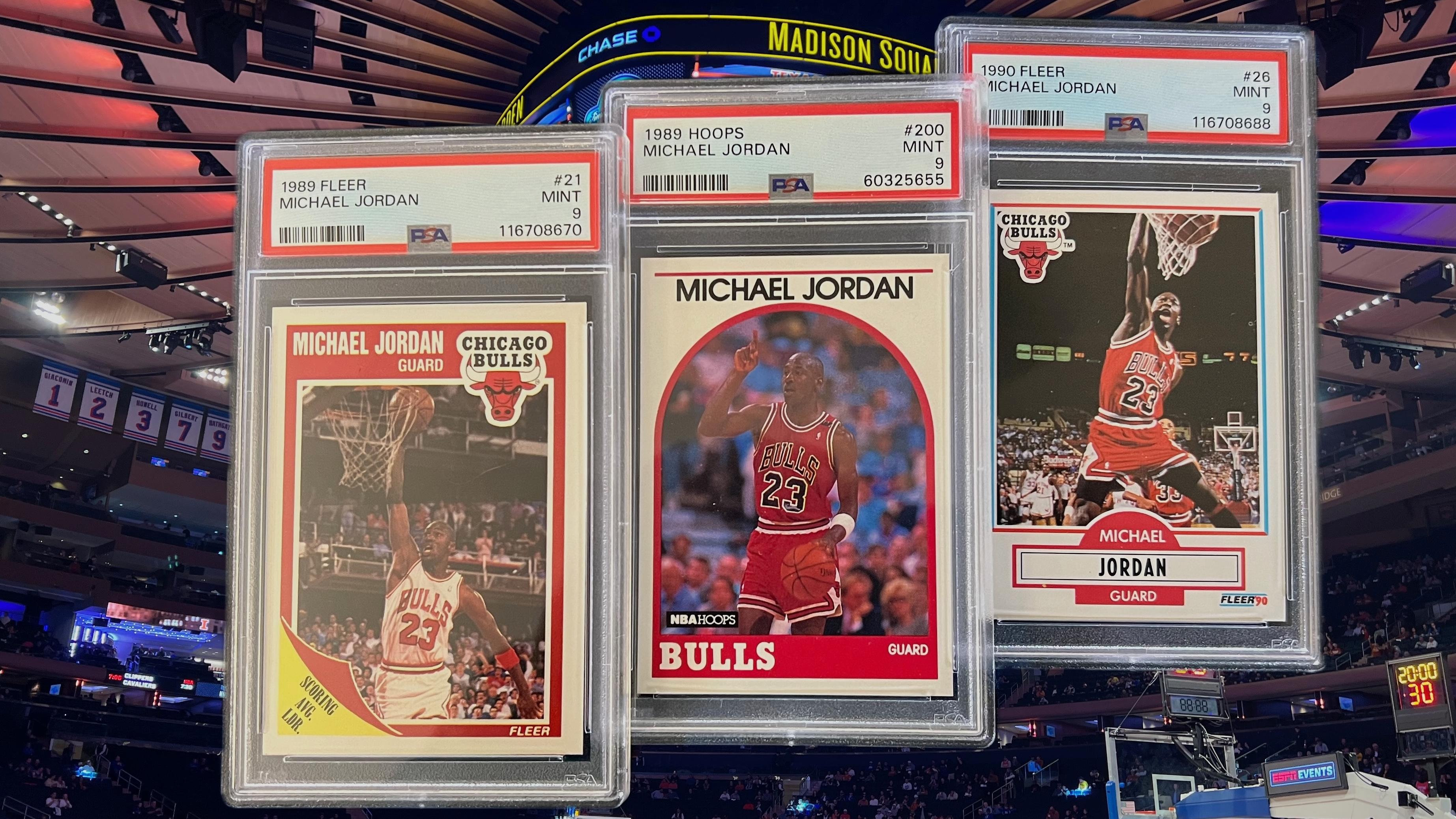 Michael Jordan's 5 most graded basketball cards