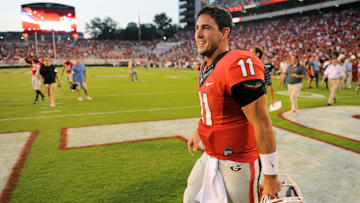 Georgia Bulldogs quarterback Aaron Murray (11)
