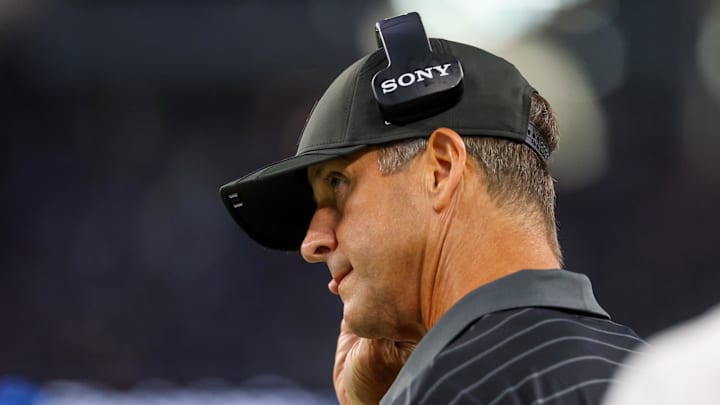 Harbaugh led the Ravens for 18 seasons. Harbaugh led the Ravens for 18 seasons.