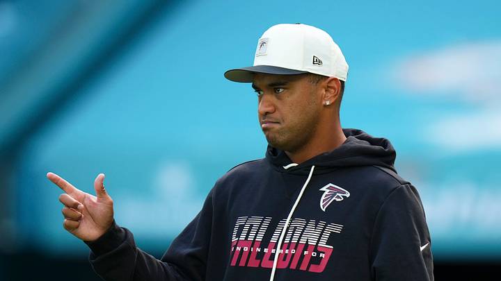 Atlanta Falcons quarterback Tua Tagovailoa
