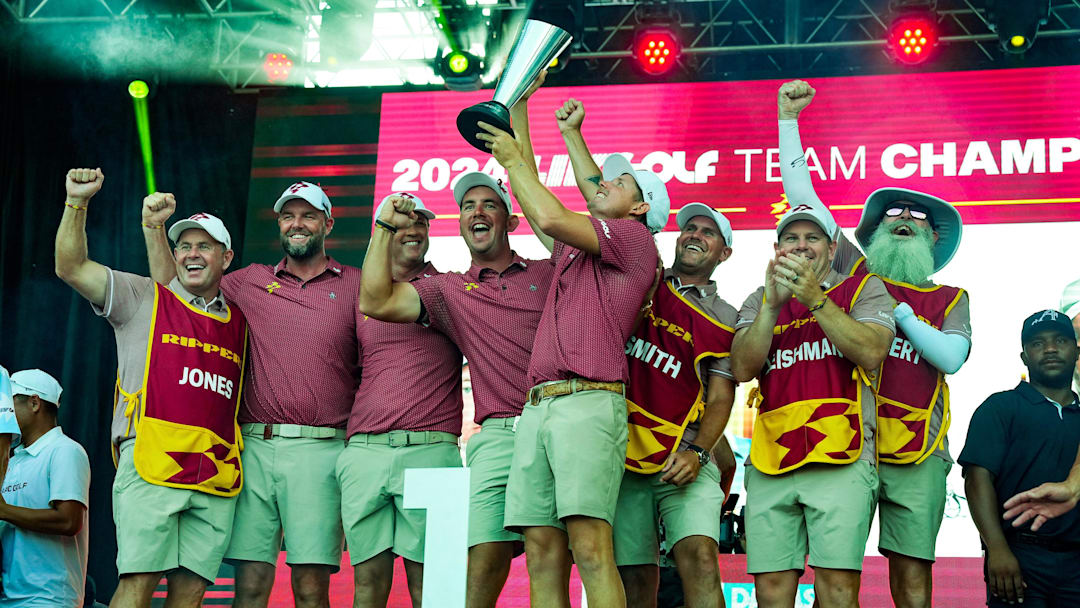Cam Smith and the all-Australian Ripper GC won the LIV Golf Team Championship Sunday in Dallas.