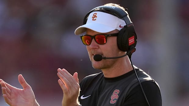 USC trojans lincoln riley college football playoff big ten Recruiting Transfer NIL Simote Katoanga Braeden Jones D'Anton Lynn