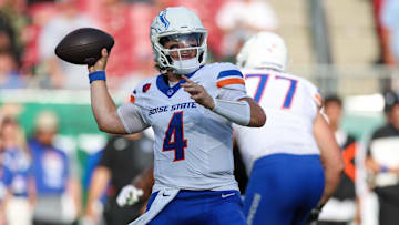 Boise State Broncos quarterback Maddux Madsen.