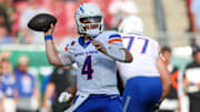 Boise State Broncos quarterback Maddux Madsen.