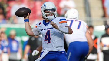 Boise State Broncos quarterback Maddux Madsen.