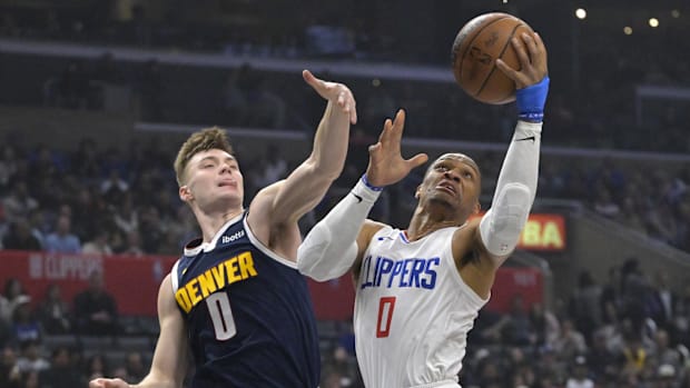Russell Westbrook and Christian Braun