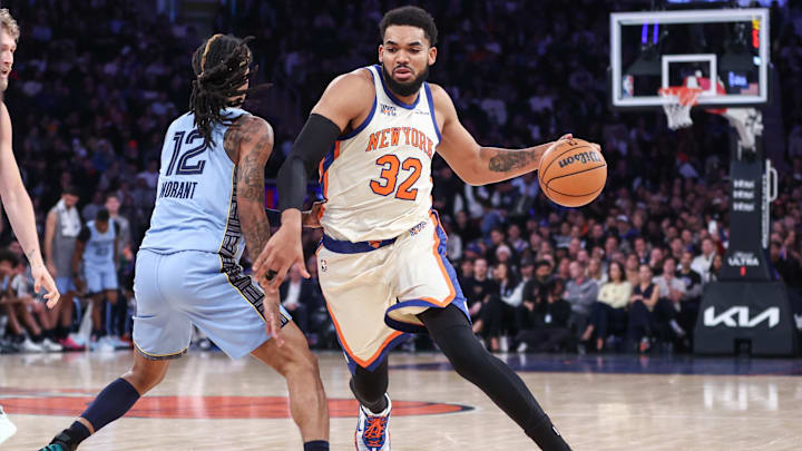 New York Knicks center Karl-Anthony Towns is a solid prop target on Wednesday.