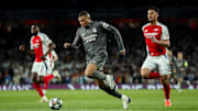 Kylian Mbappé (center) must lead Real Madrid's comeback against Arsenal.