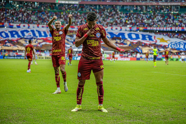Erick Pulga marcou o gol do Bahia