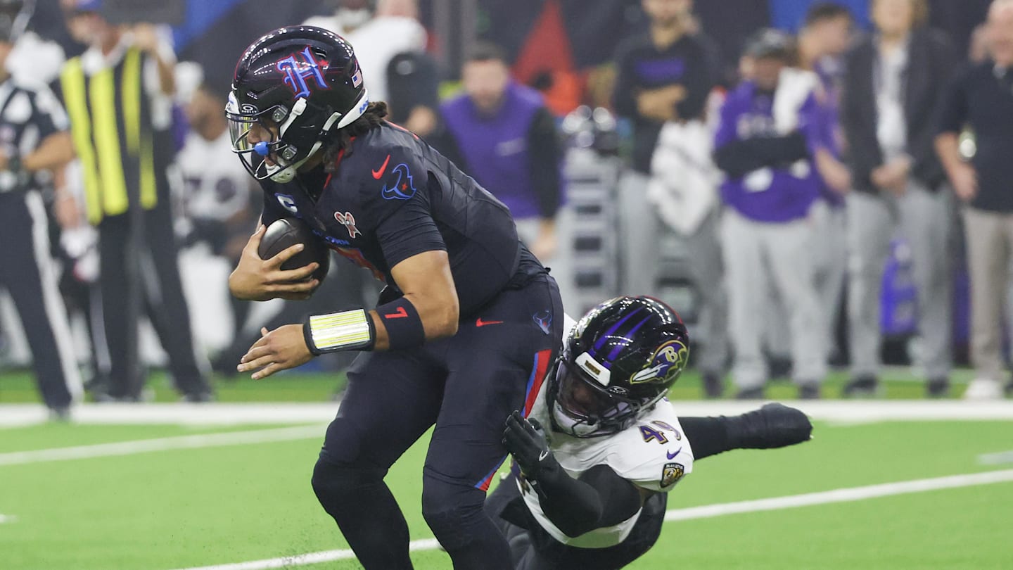 Houston Texans QB C.J. Stroud Responds After Crowd Boos vs. Baltimore