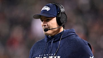 Mike Macdonald of the Seattle Seahawks