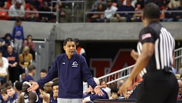 Monmouth Hawks head coach King Rice 