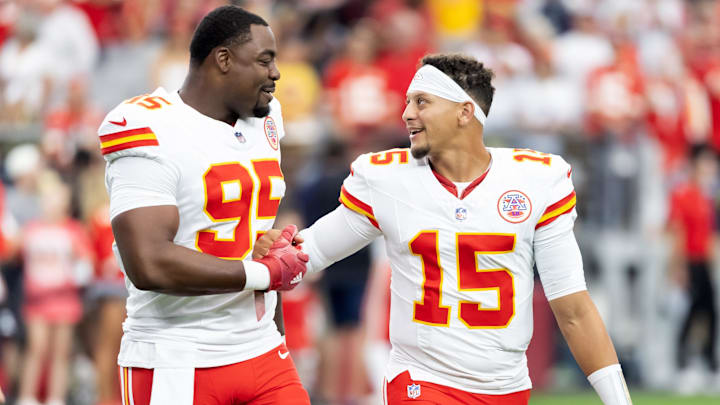Patrick Mahomes offered sage social media advice on Thursday. Patrick Mahomes offered sage social media advice on Thursday.