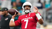 Cardinals QB Jacoby Brissett faces the Tampa Bay Buccaneers in Week 13.
