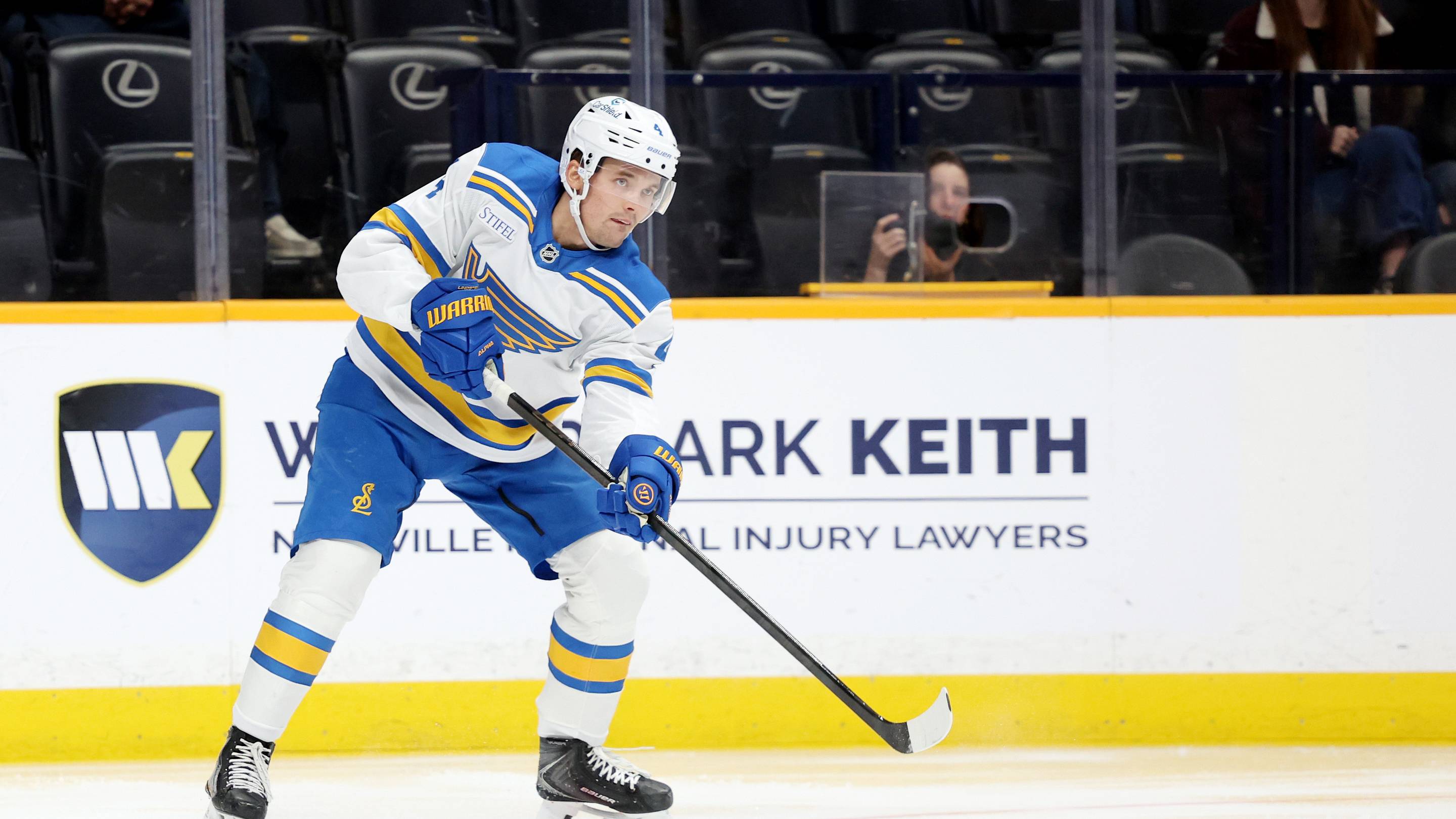 Blues defensive logjam could send Theo Lindstein to the AHL