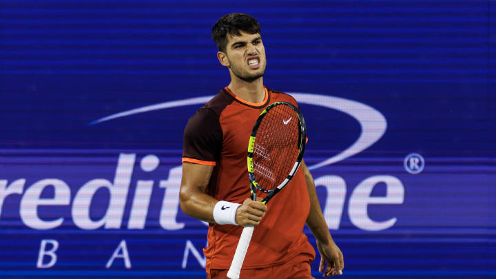 Carlos Alcaraz at the Cincinnati Open