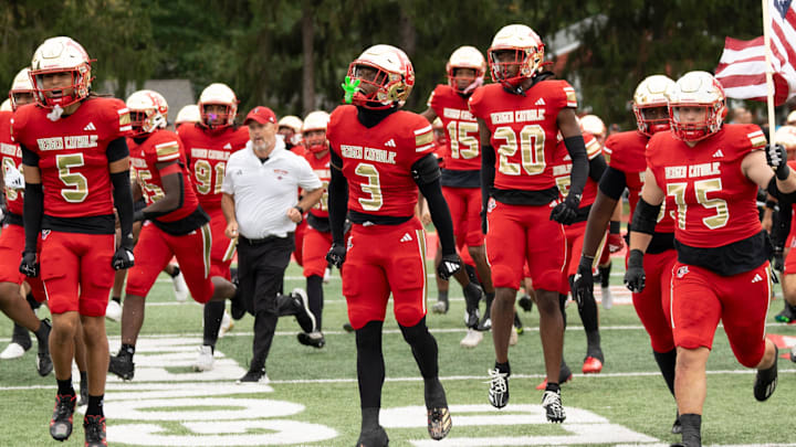 Bergen Catholic edged East St. Louis in one of three matchups featuring two Power 25 teams last week. Bergen Catholic edged East St. Louis in one of three matchups featuring two Power 25 teams last week.