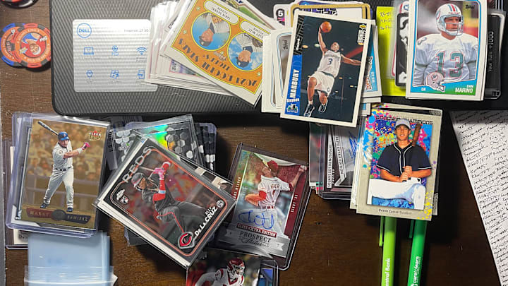 How do you organize your card collection?
