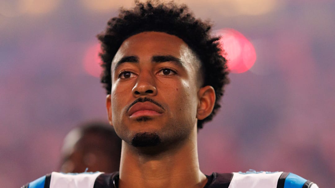 Carolina Panthers quarterback Bryce Young