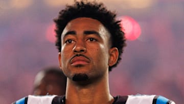 Carolina Panthers quarterback Bryce Young