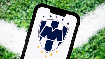 In this photo illustration, a Monterrey FC football club...