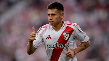 Claudio Echeverri spent 2024 on loan with River Plate