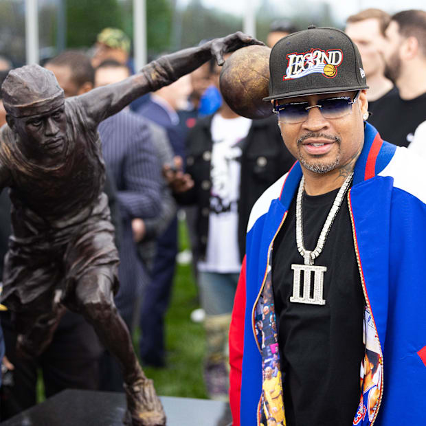 76ers great Allen Iverson