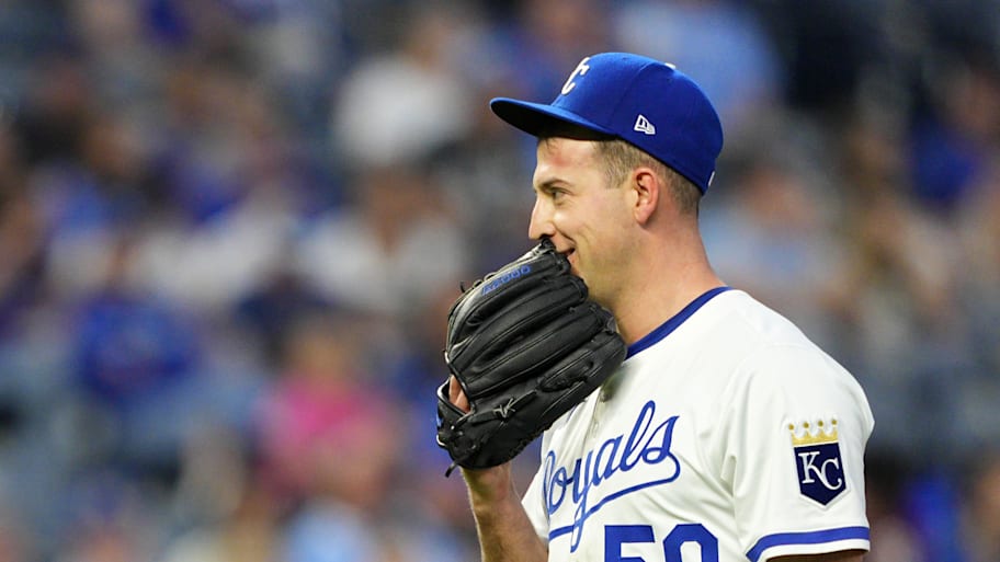 Bubic lost his no-hit bid in the sixth inning after an official scoring change.  | Jay Biggerstaff-Imagn Images