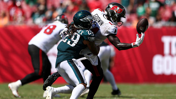 Chris Godwin is among the players who will be actives for the Tampa Bay Buccaneers in Week 4.