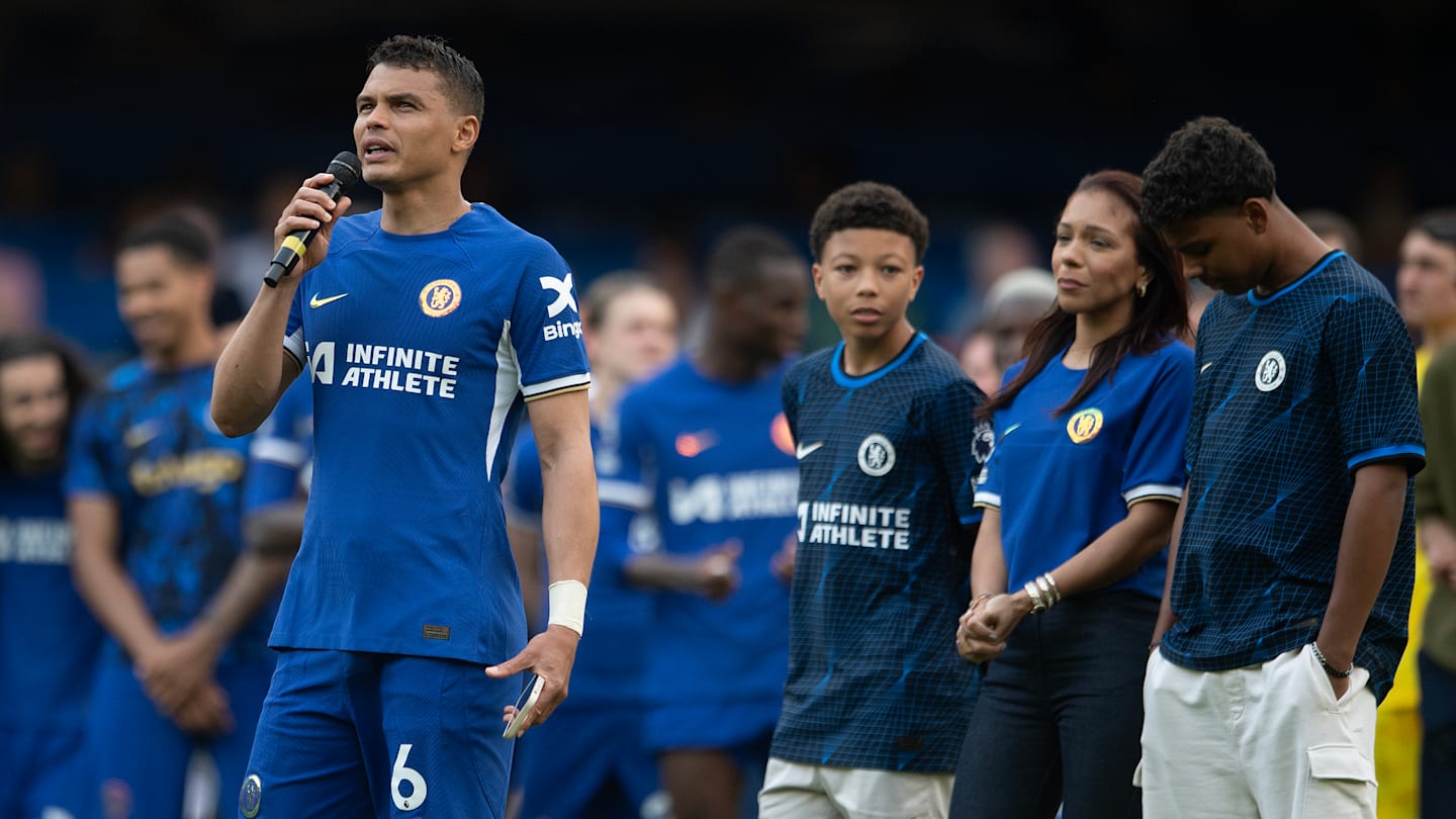 Thiago Silva’s son makes Chelsea Under-18 debut