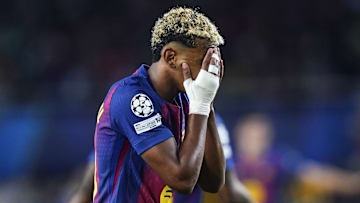 Lamine Yamal a souffert d’une gêne au pubis, qui l’a tenu éloigné des terrains pendant plusieurs semaines.