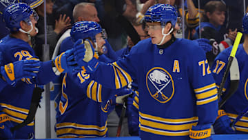 Buffalo Sabres center Tage Thompson is a good bet to go over his shots on goal prop on Wednesday night.