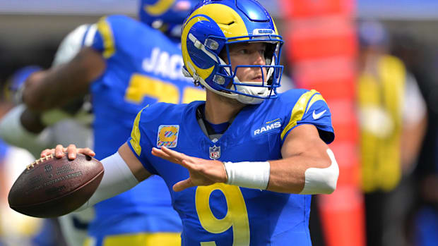 Rams quarterback Matthew Stafford