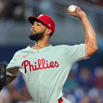Philadelphia Phillies starting pitcher Cristopher Sanchez is a great prop target on Sunday.