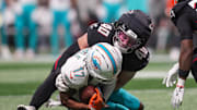 The Atlanta Falcons were two steps behind the Miami Dolphins in all aspects of the game.