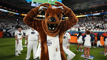Penn State Nittany Lion mascot at the Capital One Orange Bowl