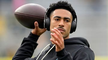 Carolina Panthers quarterback Bryce Young