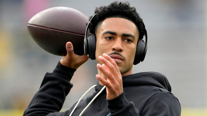 Carolina Panthers quarterback Bryce Young