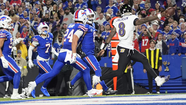 Baltimore Ravens quarterback Lamar Jackson