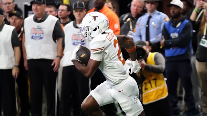 Texas wide receiver Matthew Golden