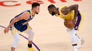 Lakers y Warriors se enfrentan el 9 de octubre en la pretemporada