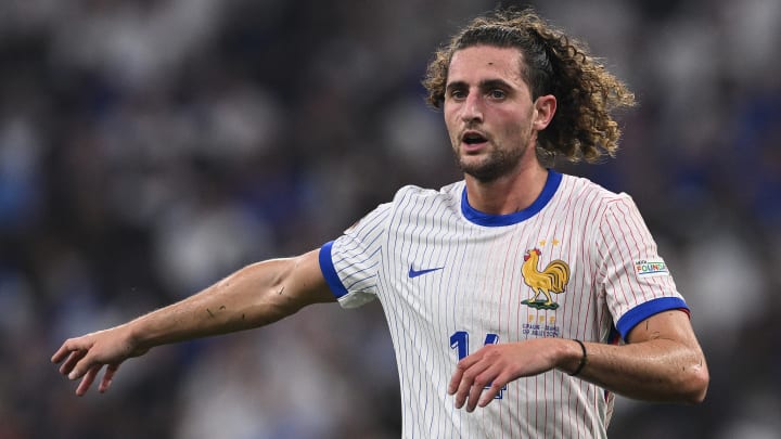 Adrien Rabiot avec l'équipe de France