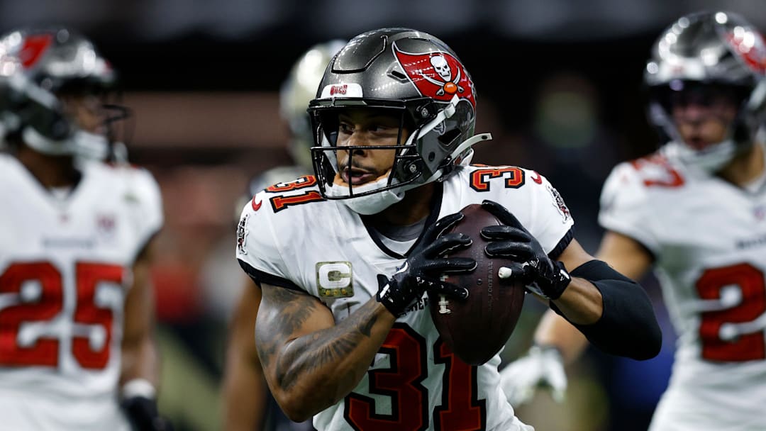 Antoine Winfield Jr. turned in a signature performance as the Buccaneers took down the Saints in Week 8.  Antoine Winfield Jr. turned in a signature performance as the Buccaneers took down the Saints in Week 8.