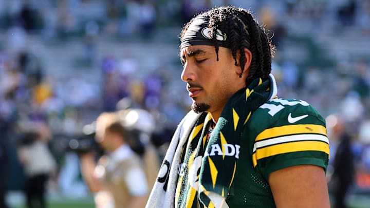 Green Bay Packers quarterback Jordan Love