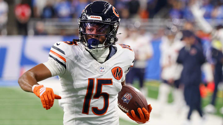 Bears WR Rome Odunze has moved into the top 15 fantasy football wide receivers for Week 2.