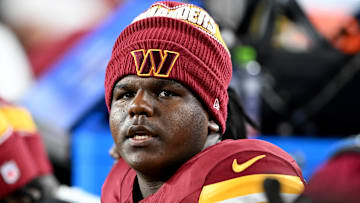 Washington Commanders offensive tackle Josh Conerly Jr.