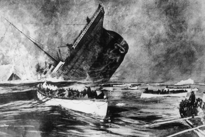 Skęstantis Titanikas