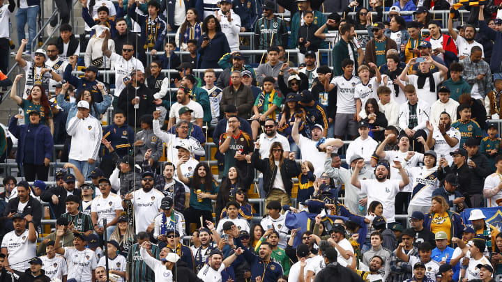 LA Galaxy fans.